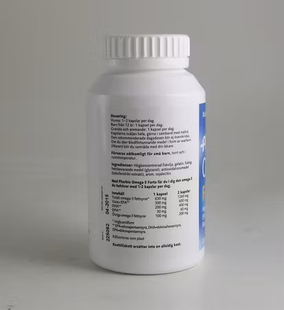 Omega-3 forte 1000mg 120 kapslar