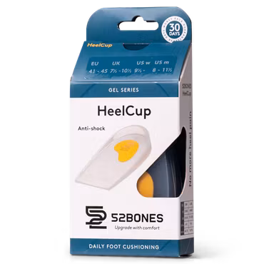 52BONES Gel Heel Cup Hälinlägg