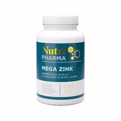 Mega Zink 120 kapslar