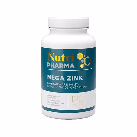 Mega Zink 120 kapslar