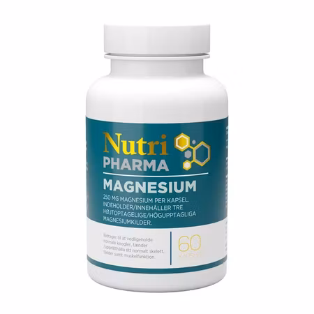 Magnesium 60 kapslar