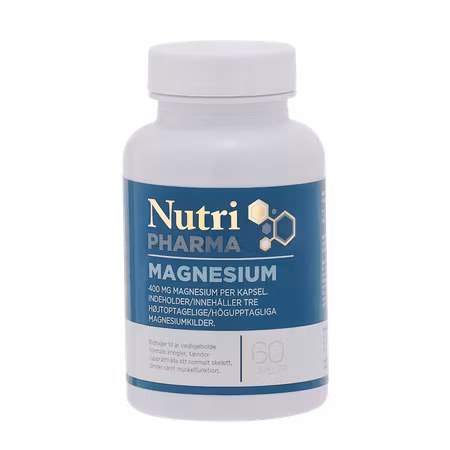 Magnesium 60 kapslar