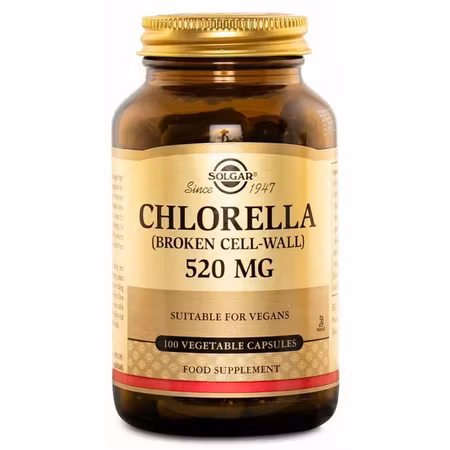 Chlorella 520 mg (bruten cellvägg) 100k
