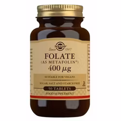 Folate 400 μg (as Metafolin ®) 50t