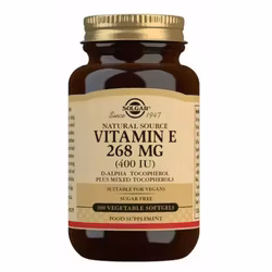 Natural Source Vitamin E 268 mg (400 IU) 100 softgels