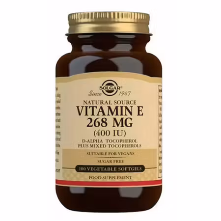 Natural Source Vitamin E 268 mg (400 IU) 100 softgels