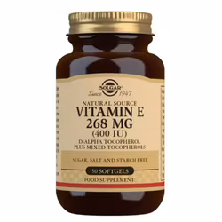 Natural Source Vitamin E 268 mg (400 IU) 50 softgels
