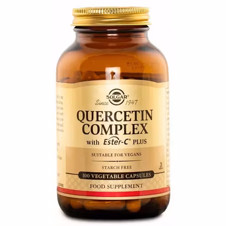 Quercetin Complex with Ester-C Plus 100 Vegetable Capsules