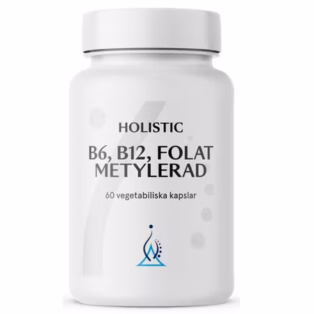 B6 B12 Folat metylerad, 60 kapslar