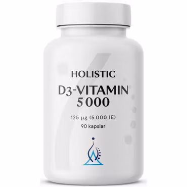 D3-vitamin 5000, 90 kapslar