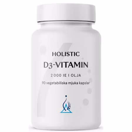 D3-vitamin i olja, 90 kapslar