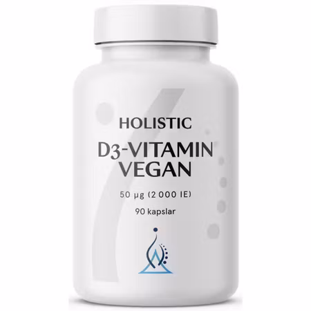 D3-vitamin vegan 2000, 90 kapslar