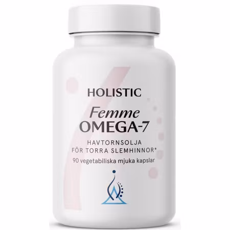 Femme Omega-7 havtornsolja, 90 kapslar