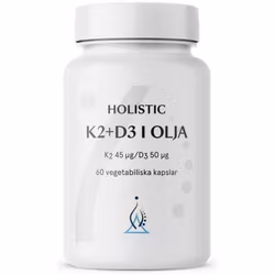 K2+D3 i olja, 60 kapslar
