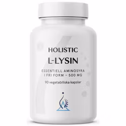 L-lysin 500 mg, 90 kapslar