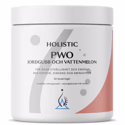 PWO jordgubb och vattenmelon, 345 g