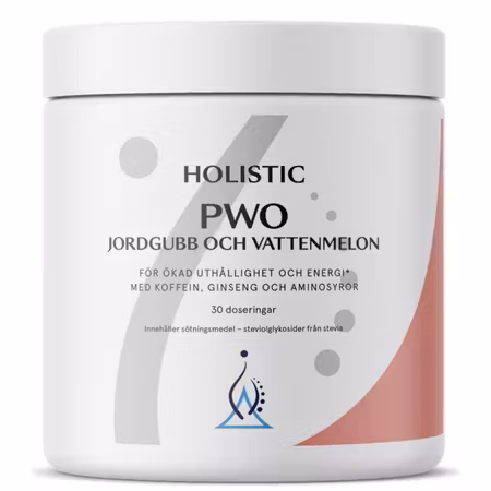 PWO jordgubb och vattenmelon, 345 g