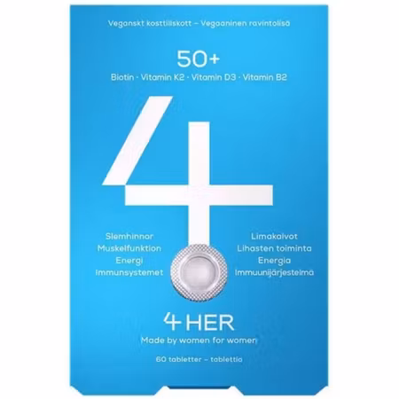 4Her 50+ 60 tabletter