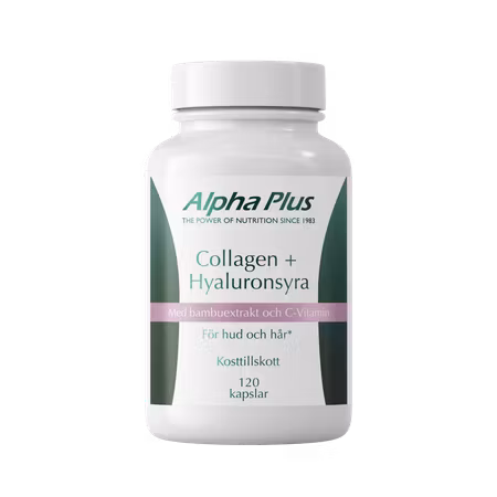 Collagen + Hyaluronsyra 120 kap
