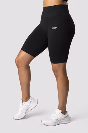 ICANIWILL - Ribbade Define Seamless Biker Shorts Svarta Wmn