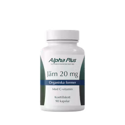 Järn 20mg 90 kap