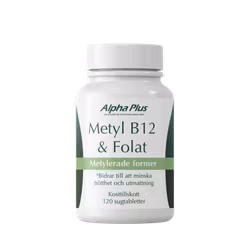 Metyl B12 & Folat 120 sugtabletter