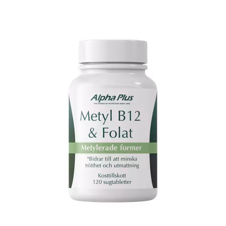 Metyl B12 & Folat 120 sugtabletter