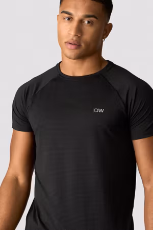 Training Mesh T-shirt Black Men