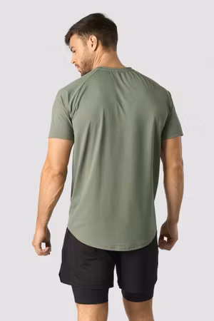 Stride Raglan T-shirt Herr Havsgrön