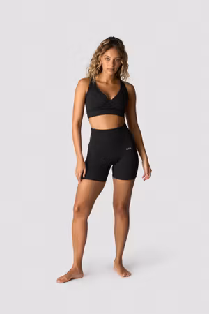 Mjuka Sömlösa Shorts Wmn Svarta