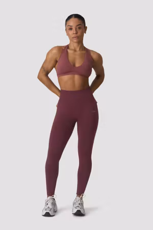 Define Seamless V-Shape Tights Röda