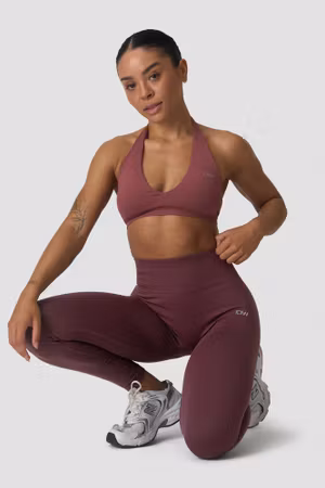 Define Seamless V-Shape Tights Röda