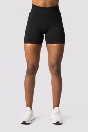 Rush Sömlösa Shorts Svarta