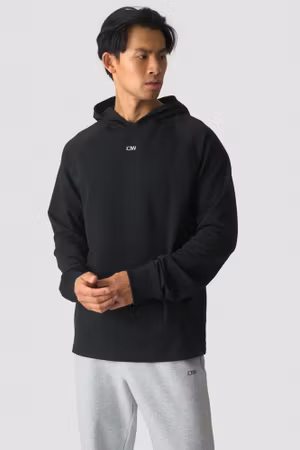 Stride Hoodie M Svart