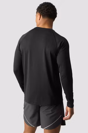 Träningsmesh Långärmad Herr Svart