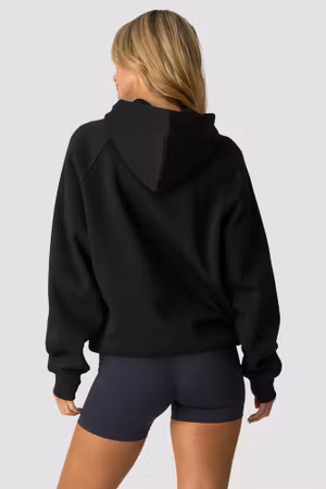 Vardagshoodie W Svart