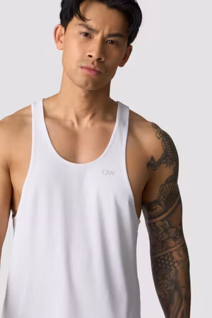 Stride Stringer Topp Vit