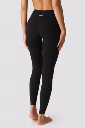Nimble V-Shape No-rise Tights Svarta