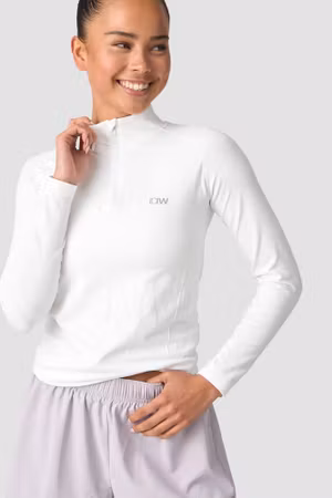 Everyday 1/4 Zip Wmn Vit FLERA ÄRGER