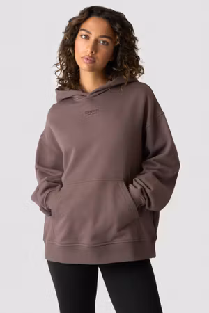 Essence Hoodie W Dusty Brown
