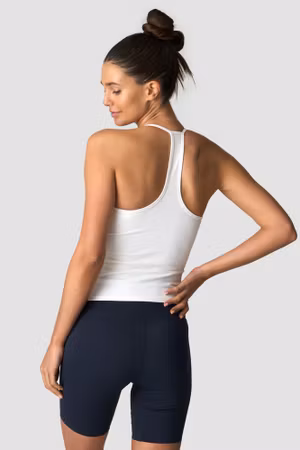 Nimble Strappy Linne Vit