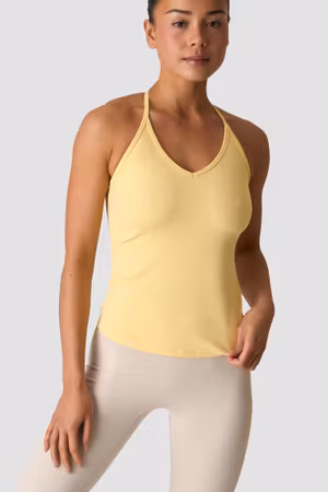 Nimble Strappy Linne W Fading Yellow