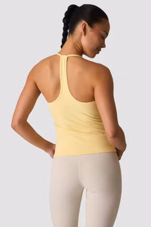 Nimble Strappy Linne W Fading Yellow