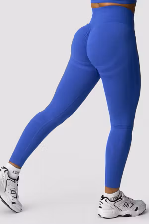 Rush Seamless Tights Virtual Blue Melange