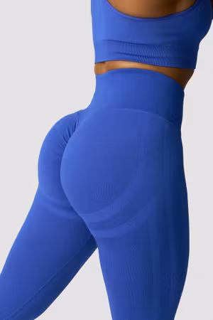 Rush Seamless Tights Virtual Blue Melange