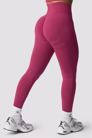 Rush Seamless Tights Magenta Rose Melange