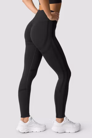 Rush Seamless Tights Mörk Graphite Melange