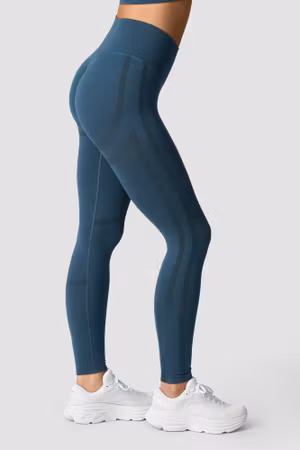 Rush Seamless Tights Dusty Steel Blue Melange