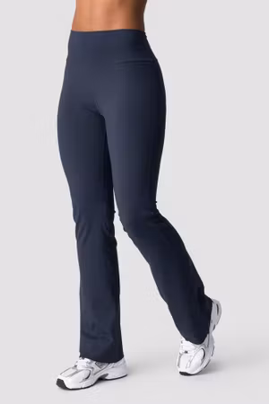 Nimble Flared Tights Marinblå