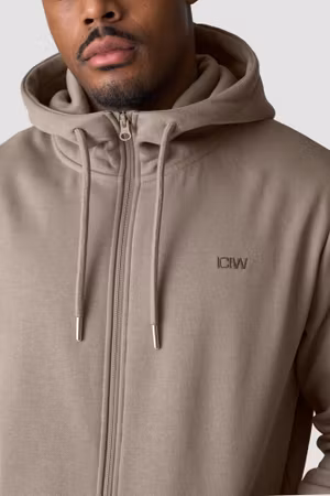 Everyday Zip Hoodie Herr Grå